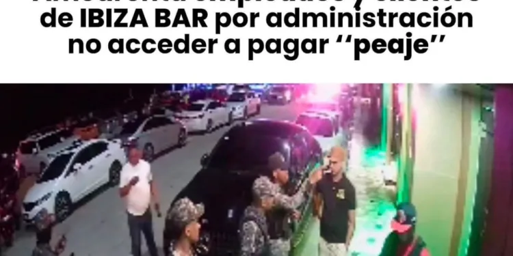 Empleados de Ibiza denuncian policías de Nagua quieren que les paguen “peaje”
