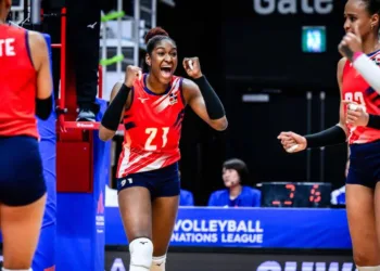 República Dominicana destrona a Serbia en Liga Mundial Voleibol