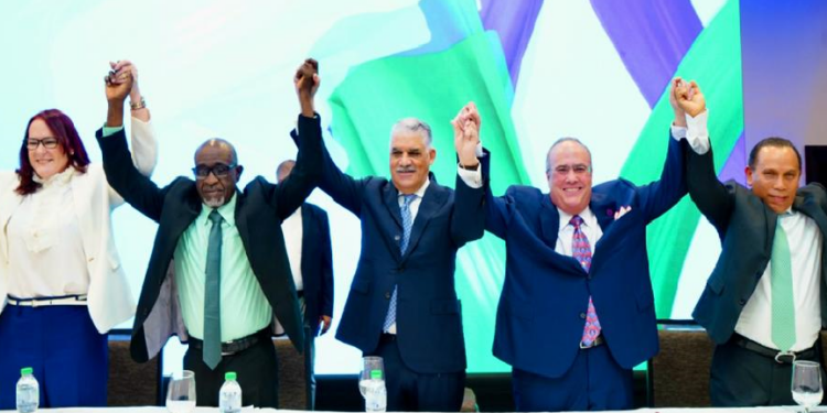 PLD, FP y PRD anuncian acuerdo para formar alianza contra el PRM