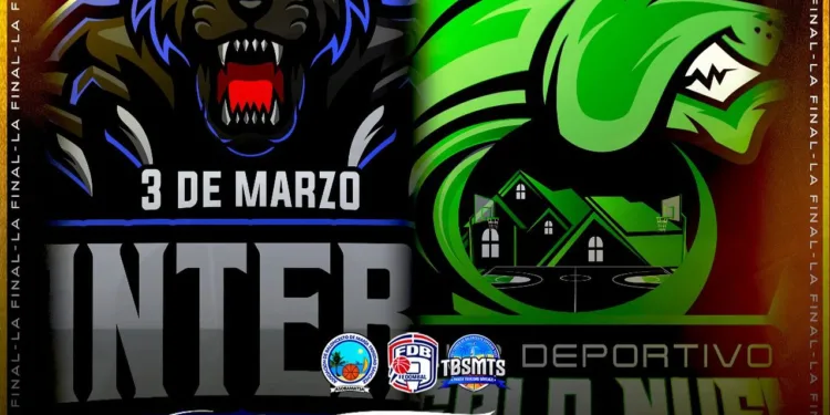 Inicia este viernes final del Baloncesto Superior en Nagua; 3 de Marzo y Pueblo Nuevo se enfrentan