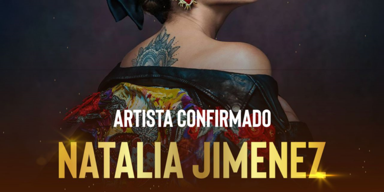 Natalia Jiménez actuará en la 39ª edición de Premios Soberano 2024