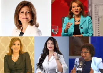 e nueve partidos políticos, cinco llevan a mujeres como aspirantes a la vicepresidencia