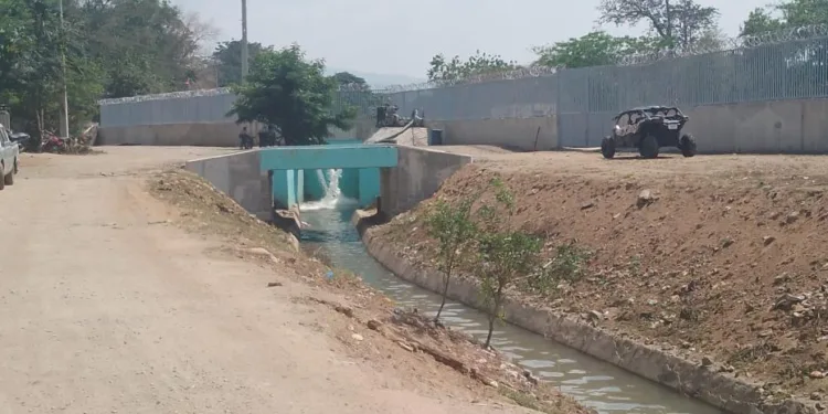 Productores agrícolas de Dajabón llevan varios días con agua, aunque no con el caudal de antes