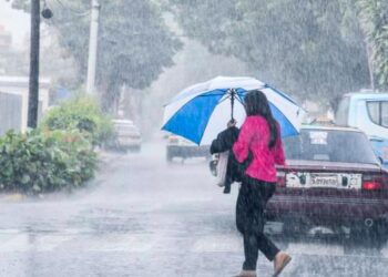 ONAMET advierte que las lluvias seguirán todo el fin de semana