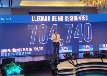 República Dominicana recibió 4,178,683 turistas entre enero y abril 2024