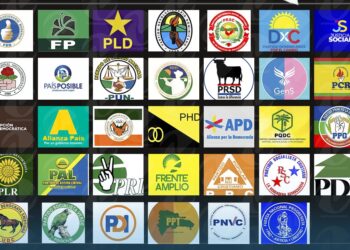 PRM conserva recuadro 1, PRD 4 y PRSC 5, FP se mueve al 2 y PLD al 3