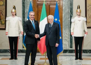 Presidente Abinader se reúne con su homólogo italiano, Sergio Mattarella