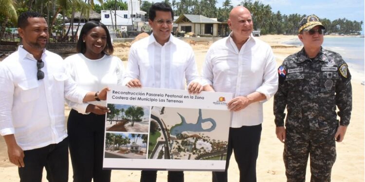 Turismo entrega obras por cien millones pesos en Las Terrenas