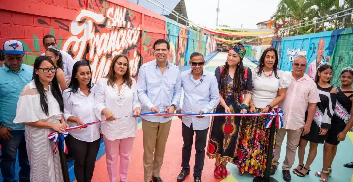 Ruta de arte urbano con 6,507.4 metros cuadrados llega a la provincia Duarte