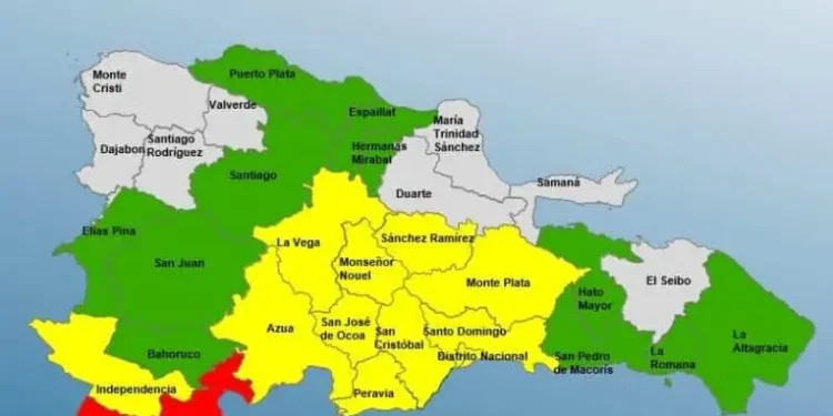 COE aumenta a 24 las provincias en alerta por Huracán Beryl