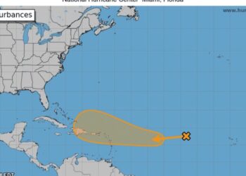 Sistema vigilado por RD aumenta probabilidades de convertirse en un ciclón tropical