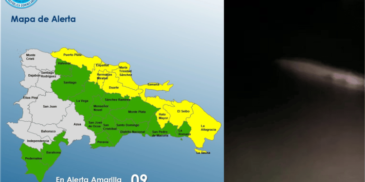 COE emite alertas; se reporta desbordamientos de ríos en varias zonas de El Factor en María Trinidad Sánchez