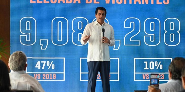 RD recibió más de 9 millones de visitantes de enero a octubre