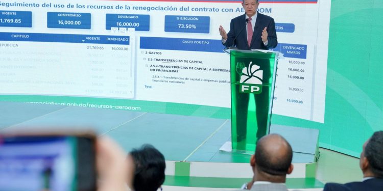 Leonel Fernández exige al Gobierno aclare destino US$775 millones de Aerodom