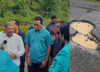 ¡Se acaba el tiempo! Comunitarios exigen arreglo de la carretera de Río San Juan como prometieron