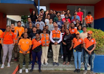 Defensa Civil de Nagua integra a estudiantes en actividades de prevención y respuesta ante emergencias
