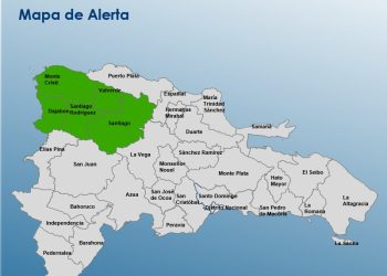 Cuatro provincias en alerta verde por vaguada que provocará aguaceros y tormentas eléctricas