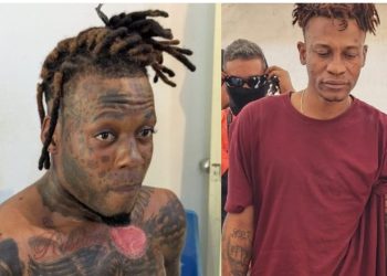 Los supuestos pandilleros haitianos Yamson Jean Luis y Dominic Youel.