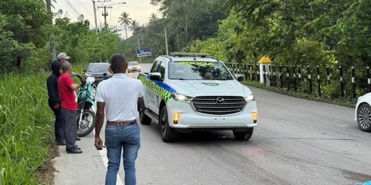 Hombre pierde la vida tras ser atropellado en carretera Nagua–SFM; hecho ocurrió en el abanico de Villa Riva