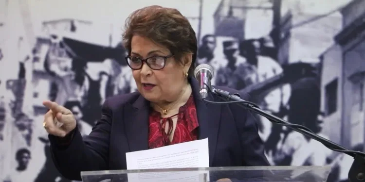 Alejandrina Germán afirma que derrocamiento de Bosch fue el detonante de la Revolución de Abril de 1965