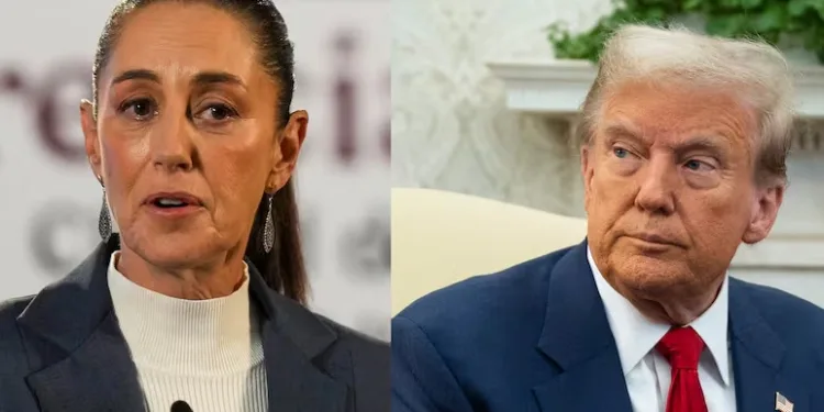 Claudia Sheinbaum y Donald Trump dialogan sobre aranceles sin llegar a acuerdos concretos