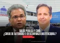 Salud Pública y CMD: ¿crisis de autoridad o desconfianza institucional?